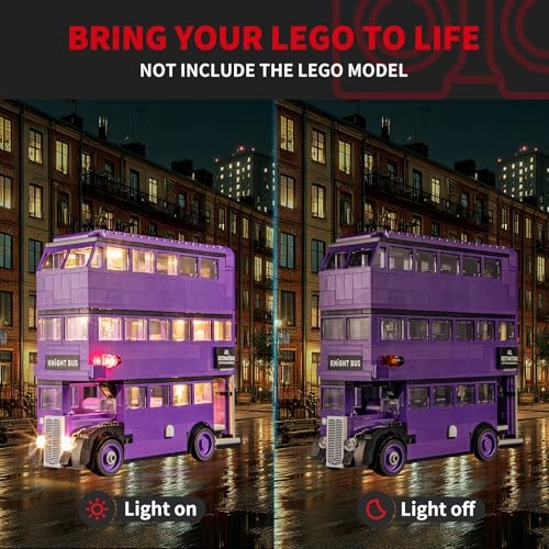 Light for Adventure with the Ritter Knight - for Lego 76446 Harry Potter