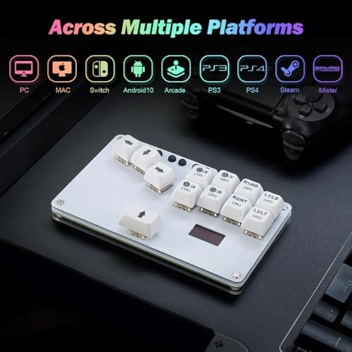 Game Keyboard - PC/Switch/Android/PS3/PS4/Steam/MiSTer