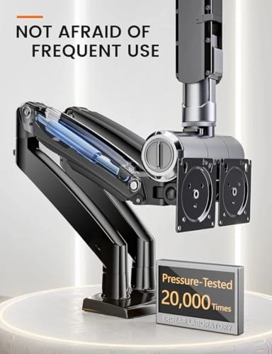 Dual Monitor Desk Mount - Dual 40 inches 75x75mm or 100x100mm