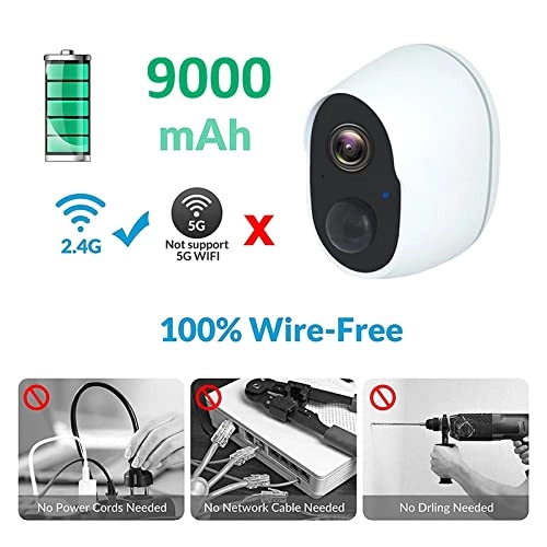 Solar Security Camera 1080P