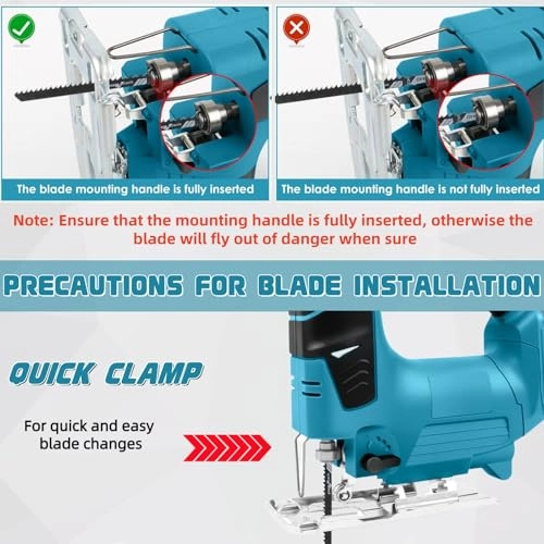 Cordless Jigsaw - 200W