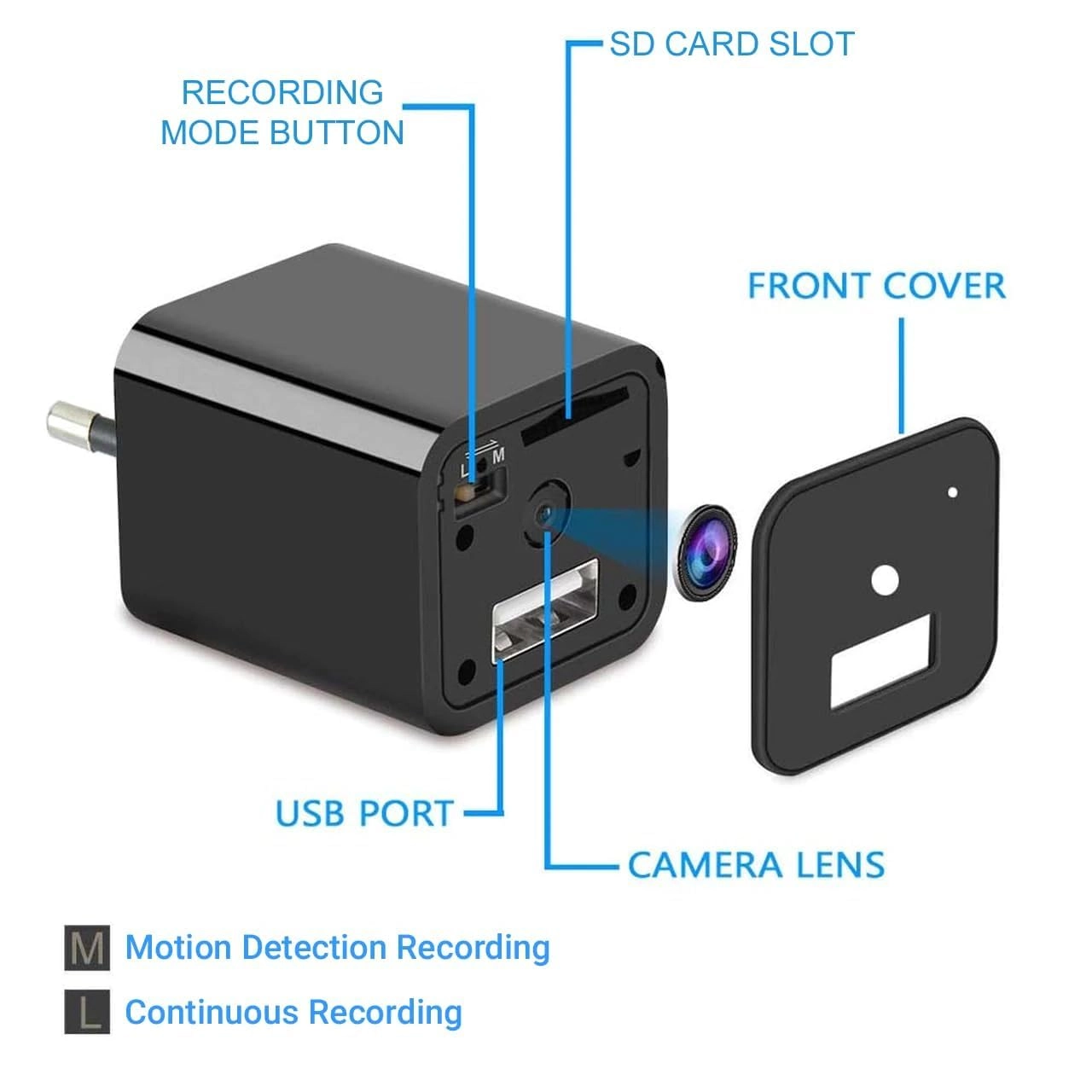 Mini Hidden Camera - 256GB 1080p