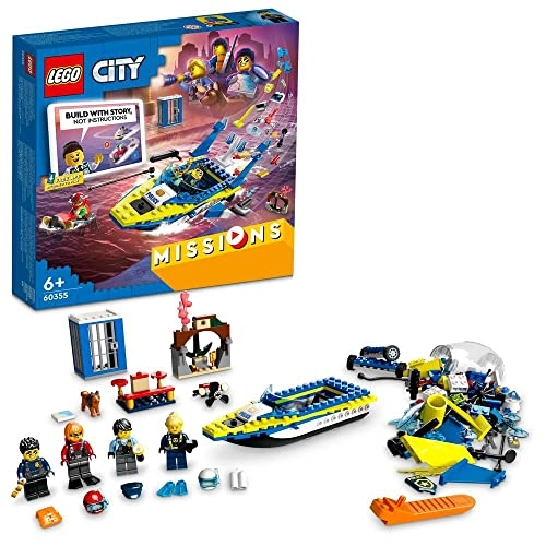 LEGO City Water Police Detective Missions (60355) - Multicolor