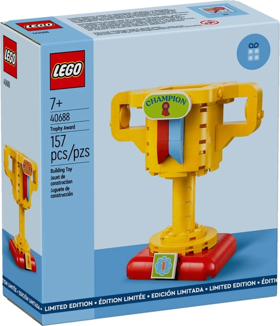 LEGO Buildable & Customizable Trophy Award Kit (40688)
