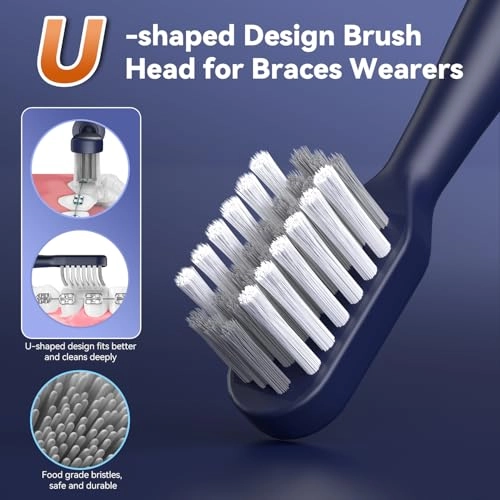 J40 - Sonic 5 Modes 6 Brush Heads