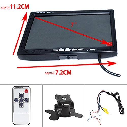 Rearview Car TFT LCD Monitor - 7 Inch
