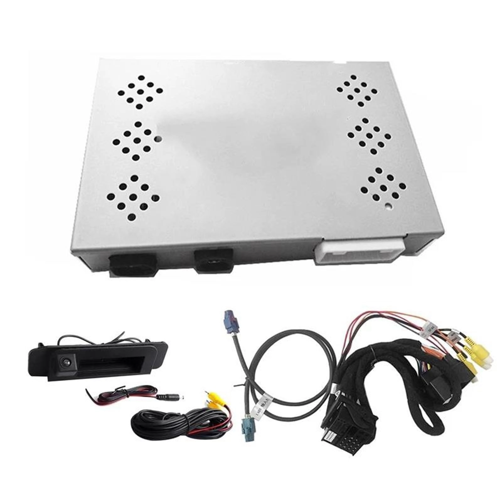 OQJF Rear View Reverse Backup Camera Adaptor - Night vision CVBS