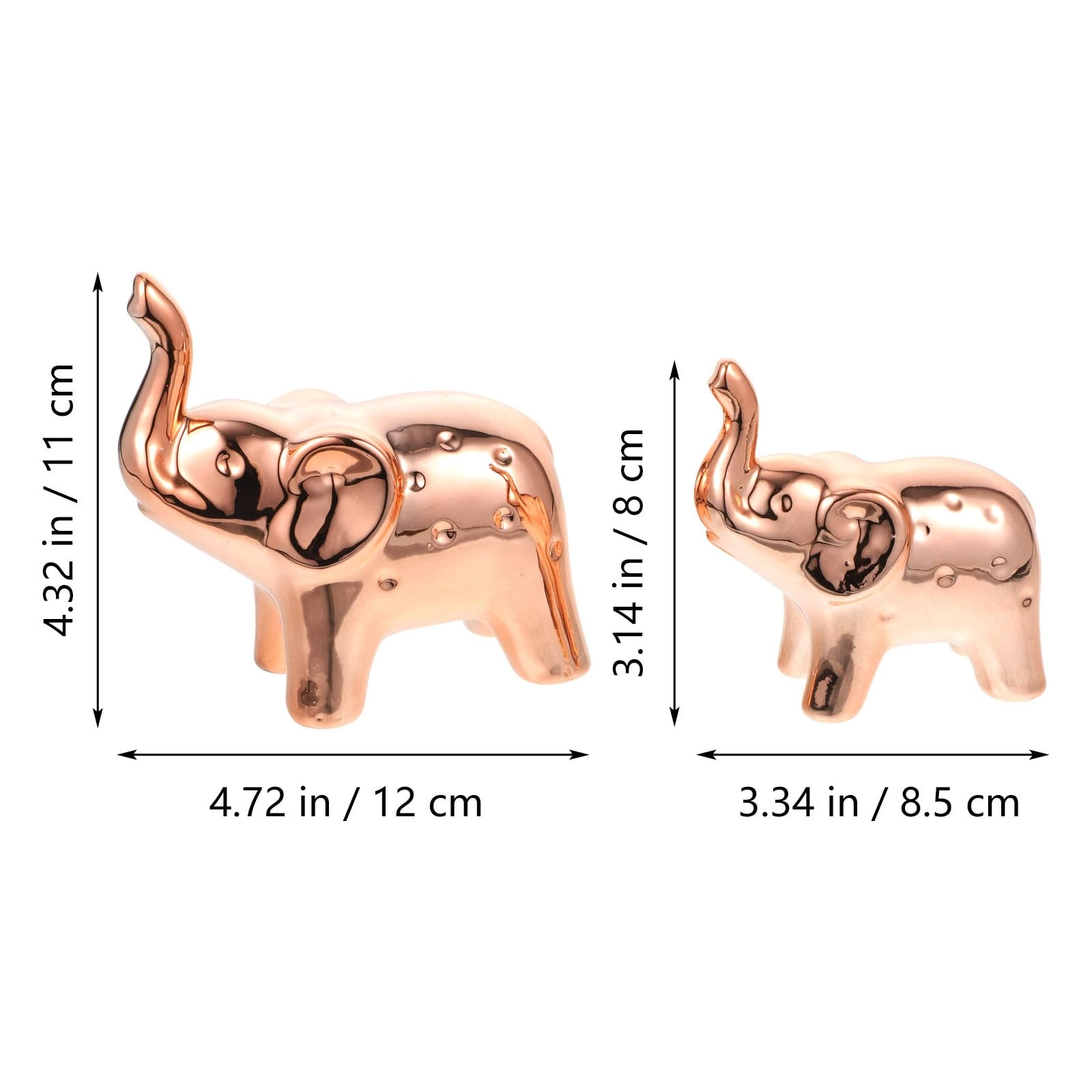 Elephant Statue - ceramic