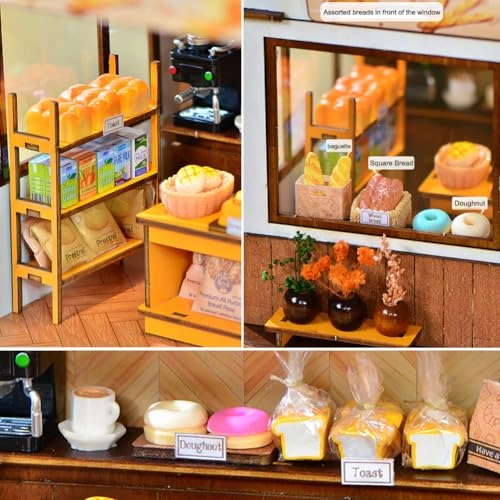 Miniature Wooden Dollhouse