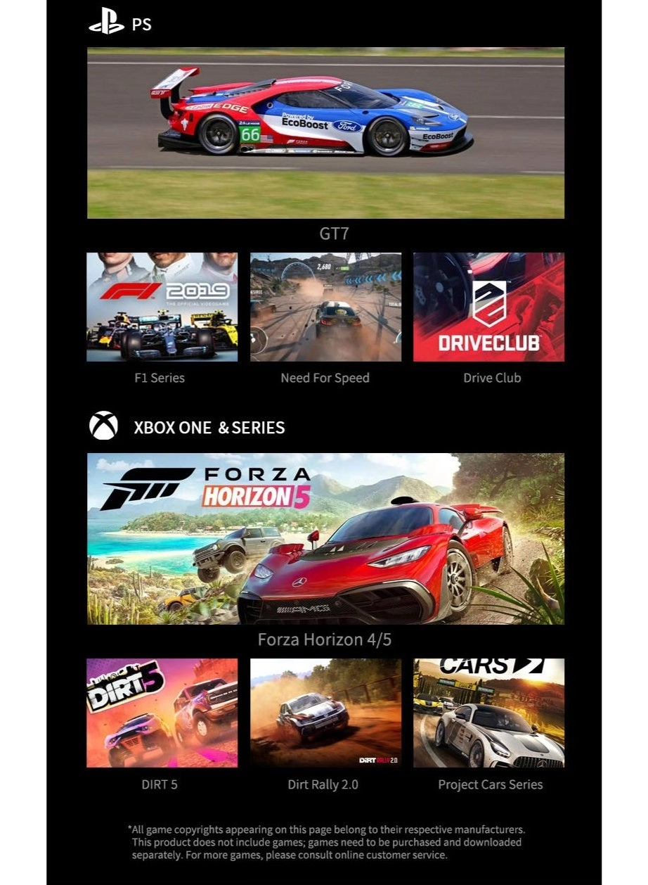 V9 Gen 2 Racing Wheel & Pedals - PC/Xbox/PS4/Switch