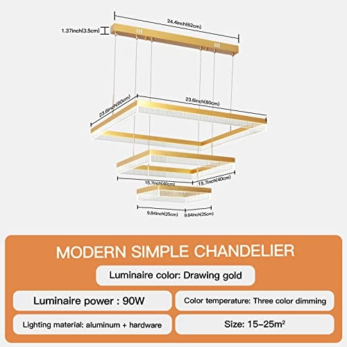 3 Square - 100cm/39.3in