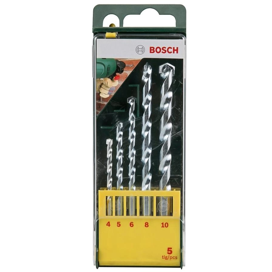 Masonry Drill Bit Set - Carbide 5 piece(s)