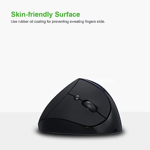 Optical Vertical Mouse - Wired