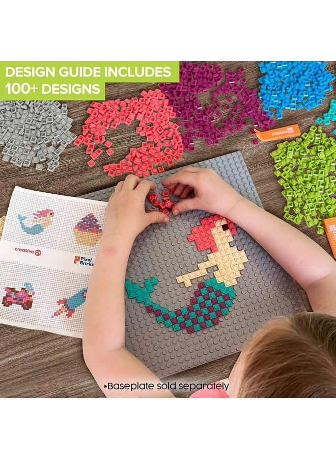 Pixel Bricks Mosaic Kit - Construction 1600