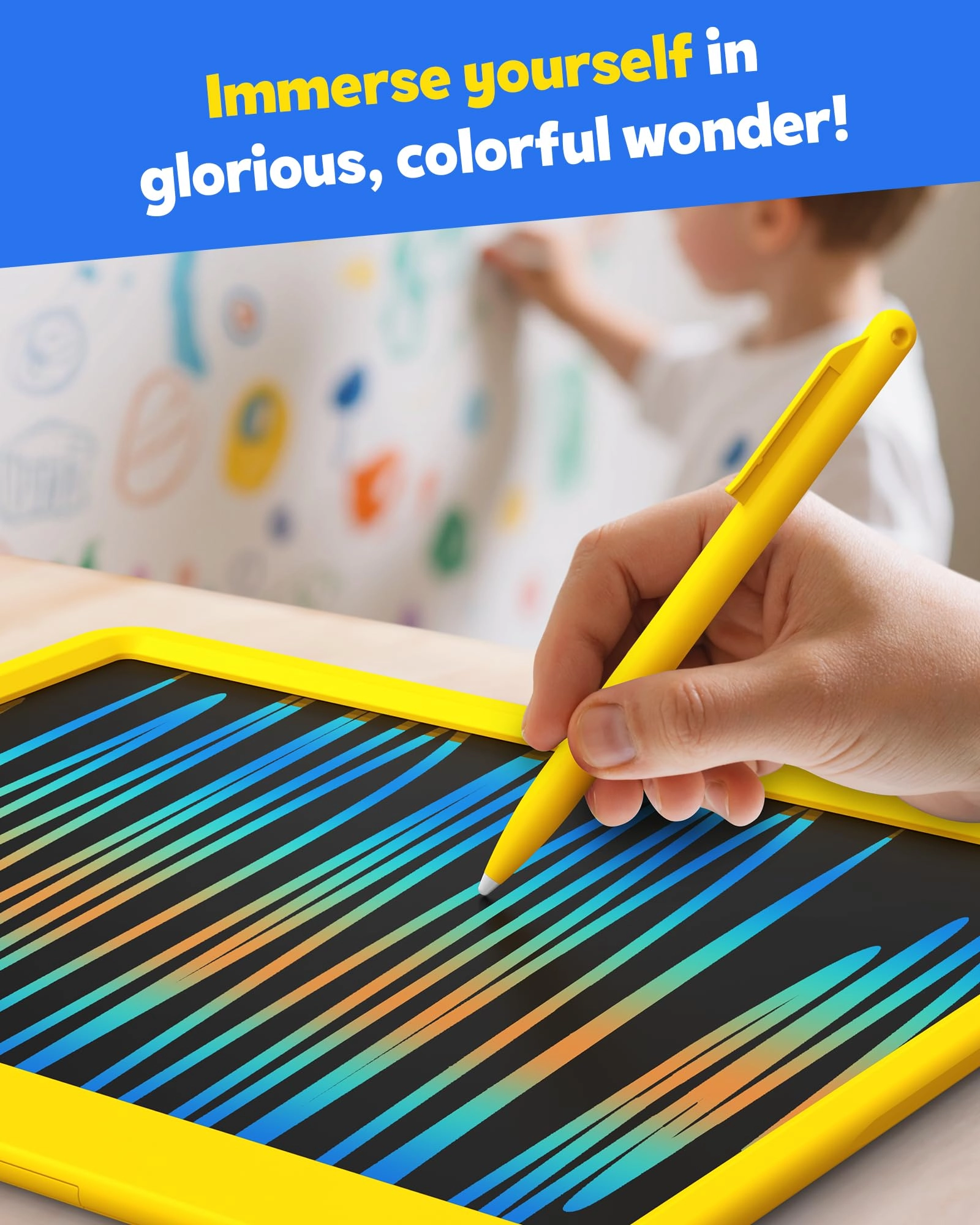 LCD Writing Tablet - 1.0 Count Eraser Marker