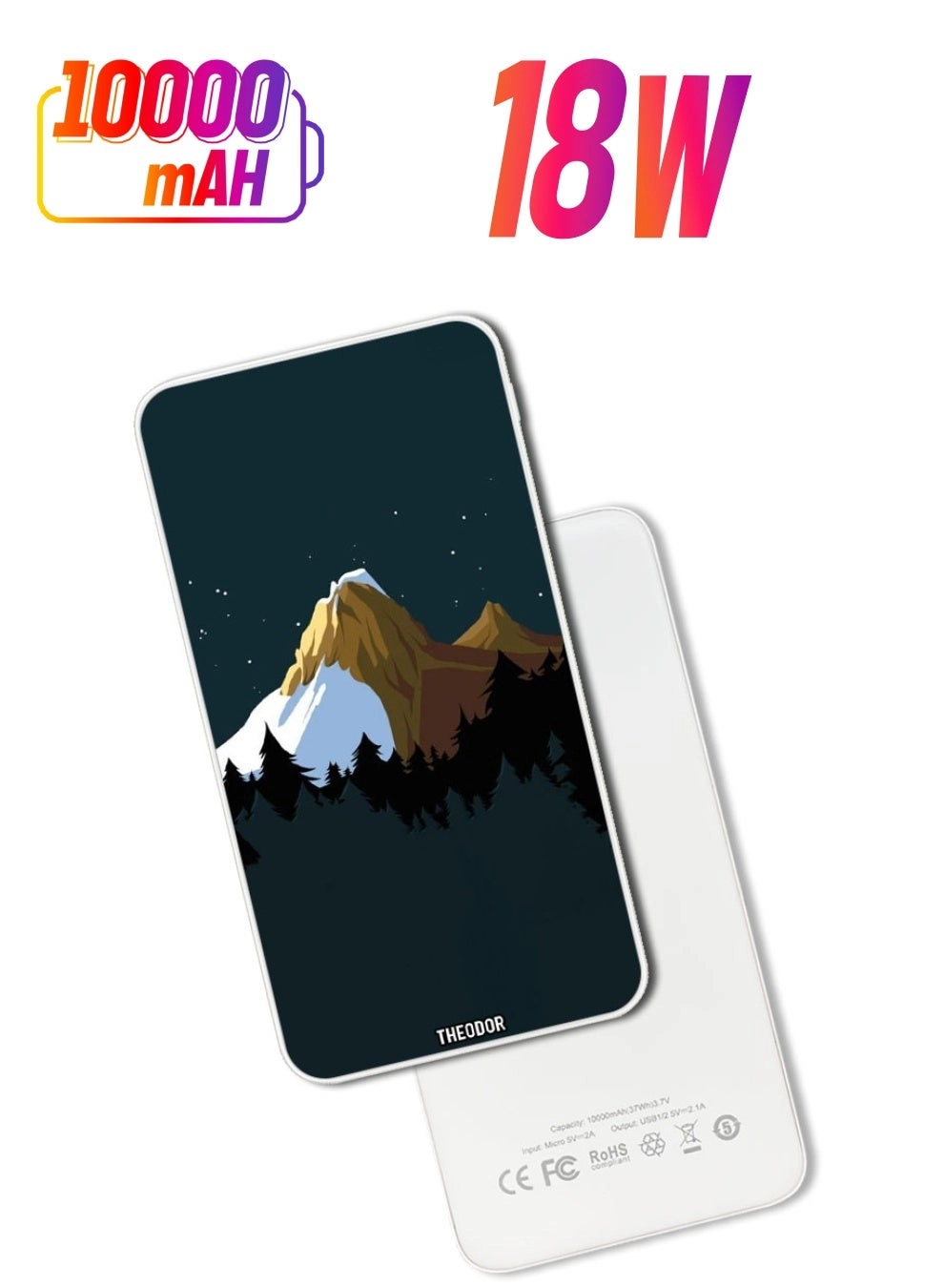 Theodor EX_PPBA370 - 10000mAh 18W