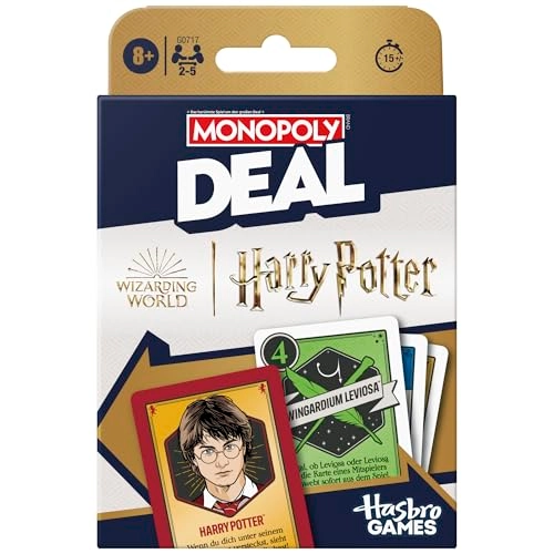 Monopoly Deal: HARRY POTTER - Card Game