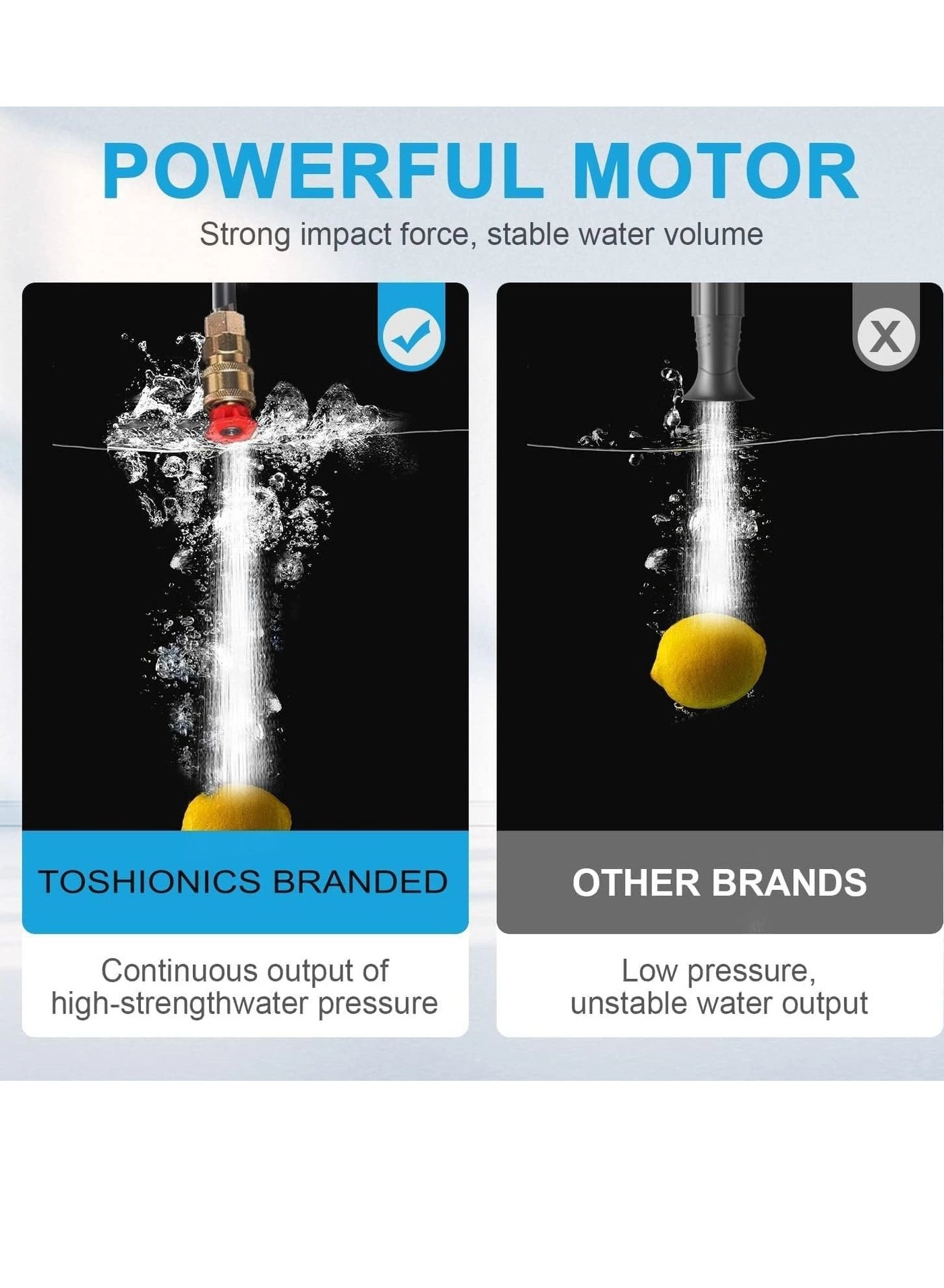 Cordless Portable Washer - 48V 200W 30Bar