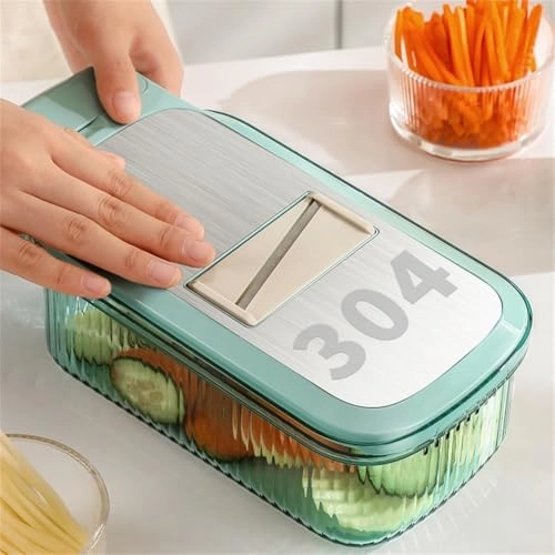 Multi Use Vegetable Chopper - Five Interchangeable Blades