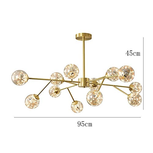 Magic Bean Molecule Chandelier