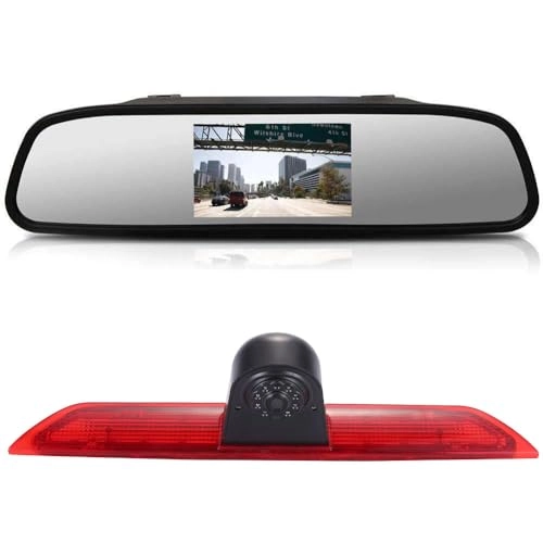 Third Roof Top Mount Brake Lamp Return Camera - Night vision RCA 1280 x 720