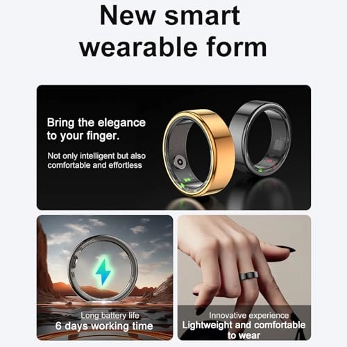 Smart Health Ring - 18.2mm 7Day Camera
