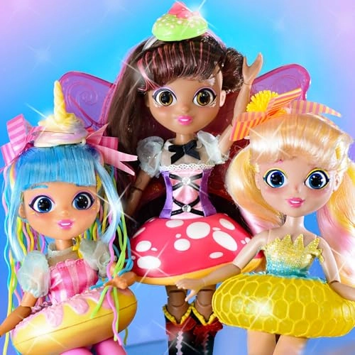 Fairie Garden Fashion Doll - 10.5 inch Brunette Butterfly-Winged