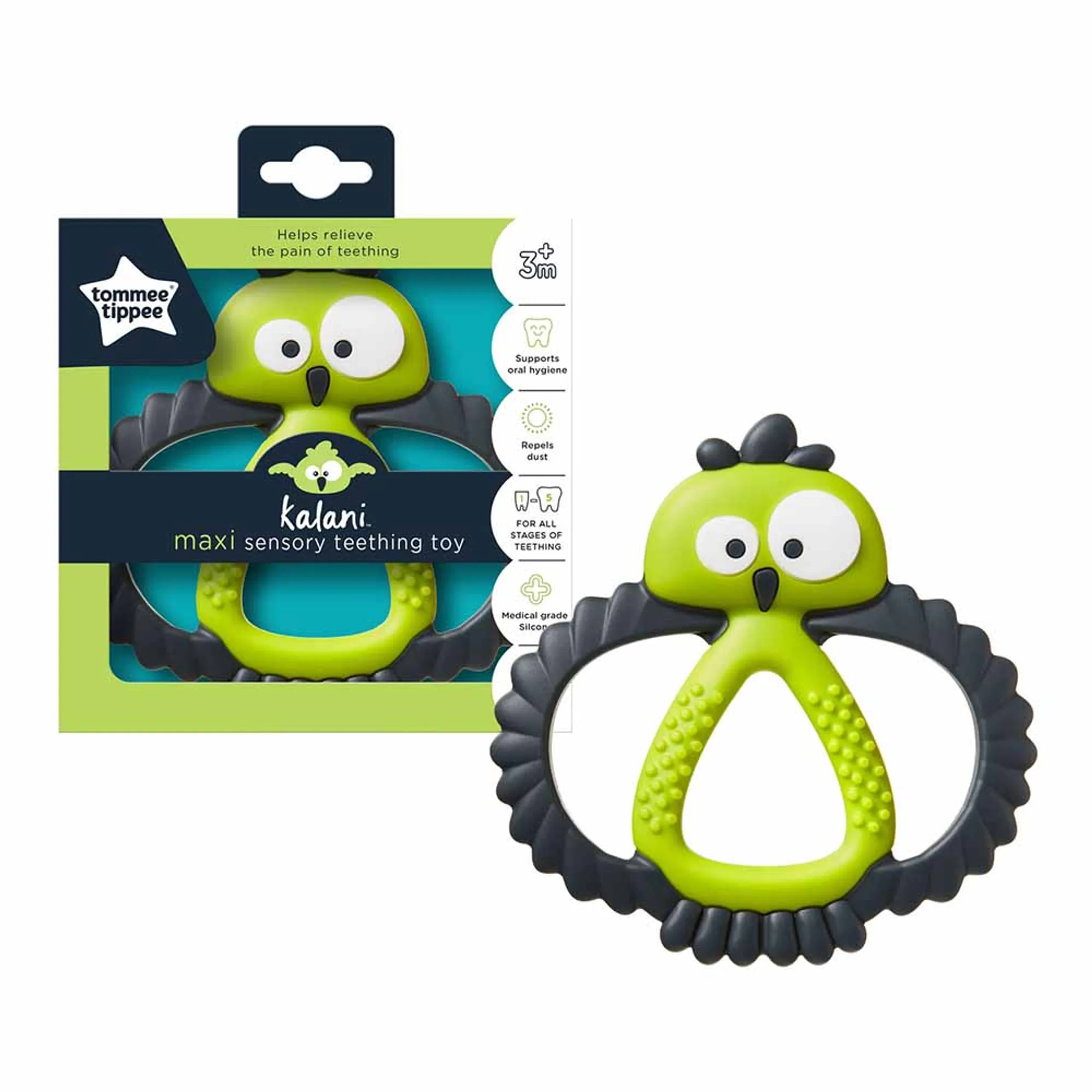 Tommee Tippee Kalani Maxi - Sensory Teether BPA and BPS-free