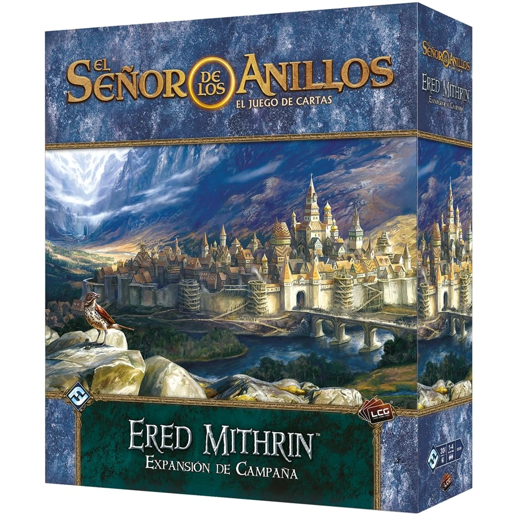 Fantasy Flight Games The Lord of the Rings The Card Game: Ered Mithrin Campaign Expansion (Spanish)