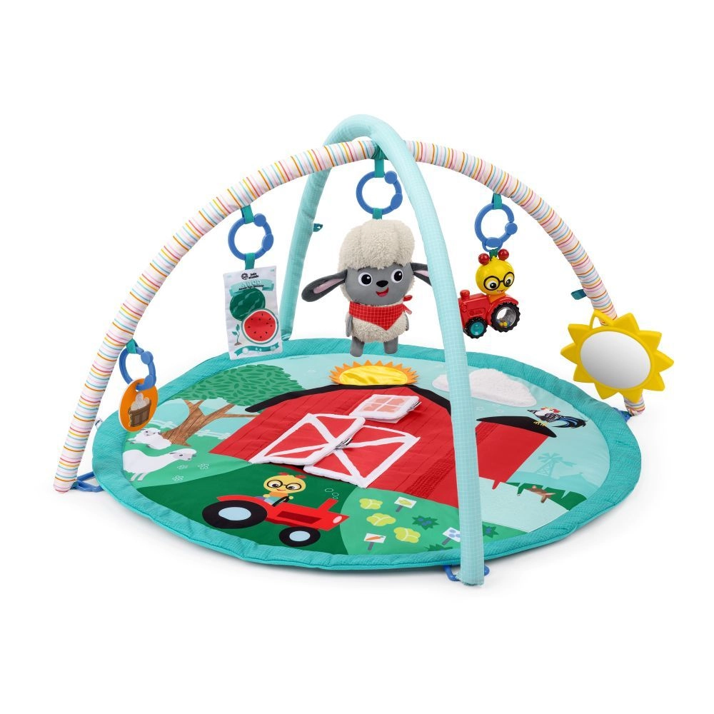 Baby Einstein Happy Harvest Touch & Feel Activity Gym - 0+ months
