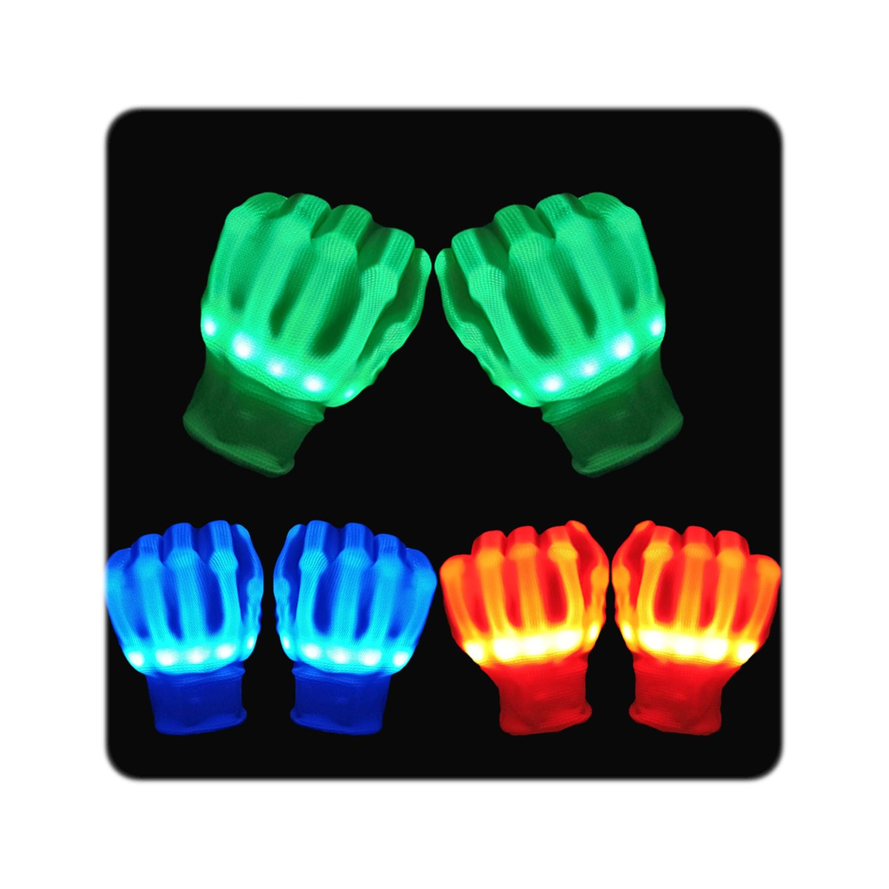 vicaitoys LED Gloves - 8-13 years