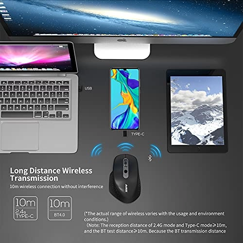 Ergonomic Slim Mouse - USB