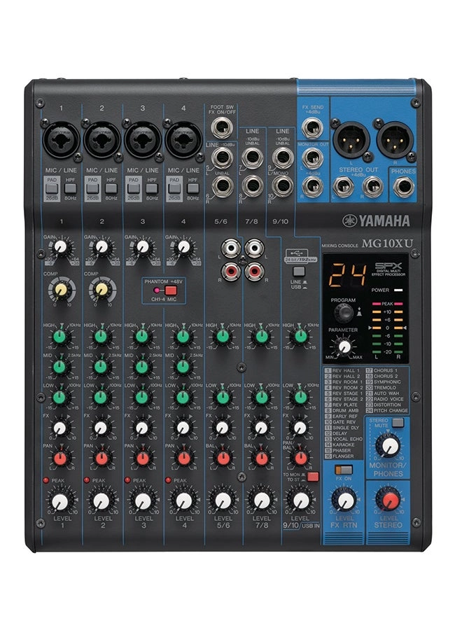 Yamaha MG10XU - 20 channels