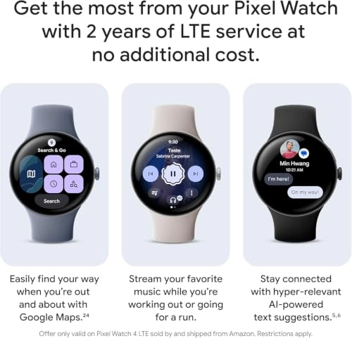 Pixel Watch 4 45mm Aluminium GPS