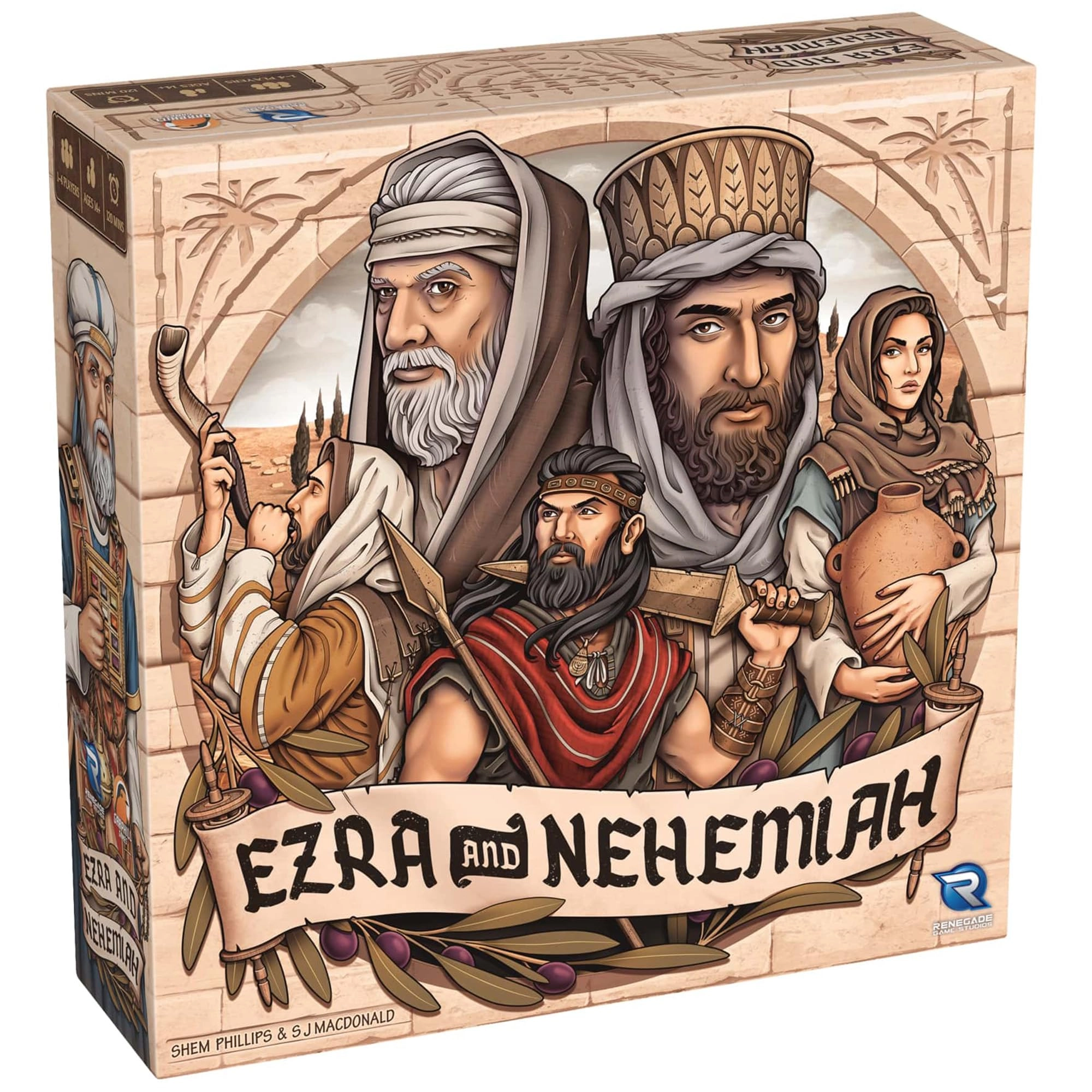 Ezra & Nehemiah: Rebuild The Great City of Jerusalem - Card-Driven Game