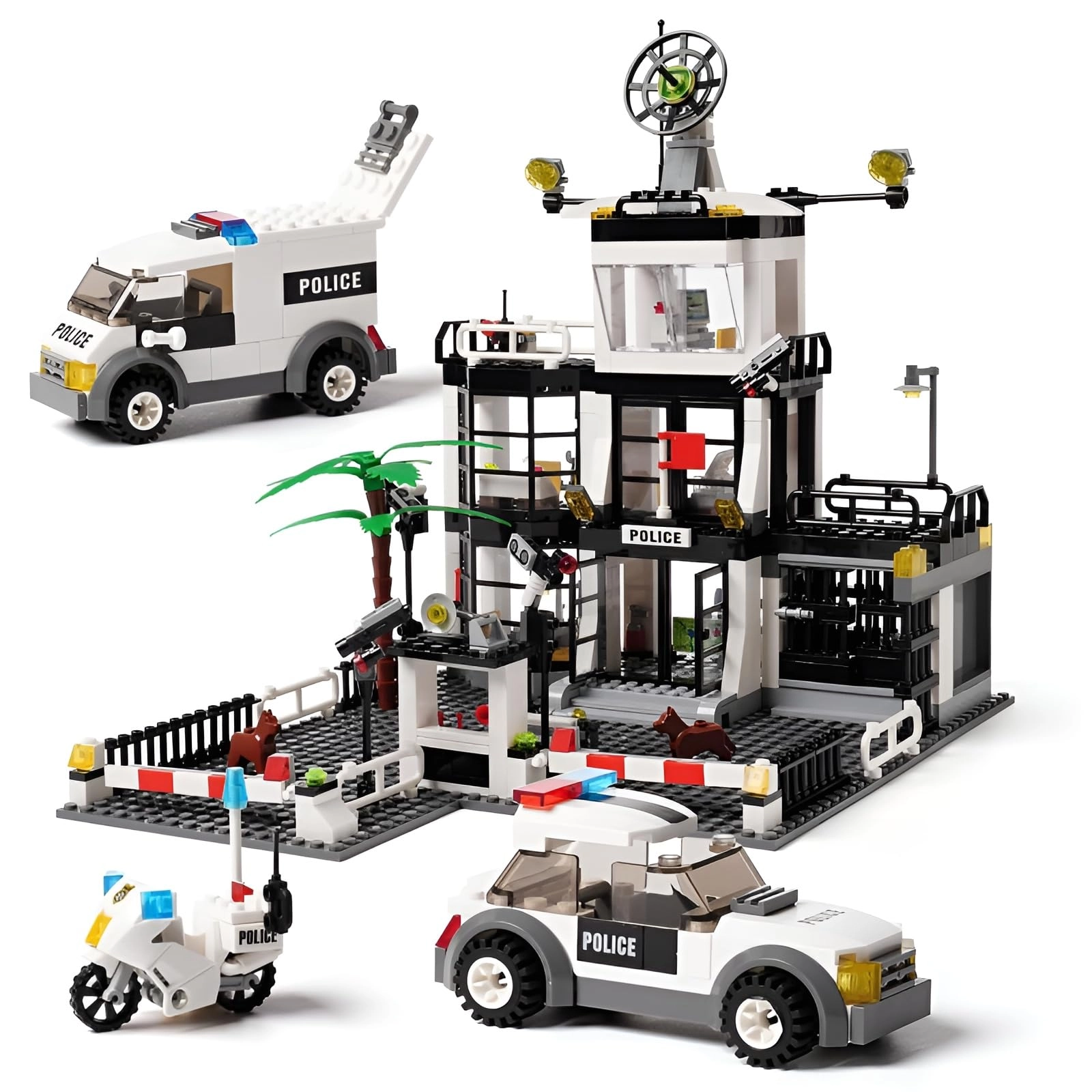 JVAVNE City Police Station - 631 pcs