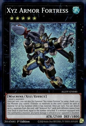 Yu-Gi-Oh! Age of Overlord Xyz Armor Fortress AGOV-EN040