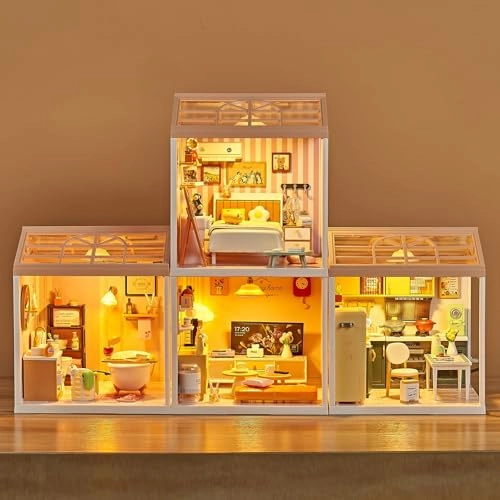 DIY Craft Kit - Miniature Living Room 1:20