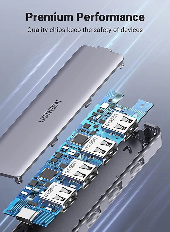 4-in-1 USB Type C Hub