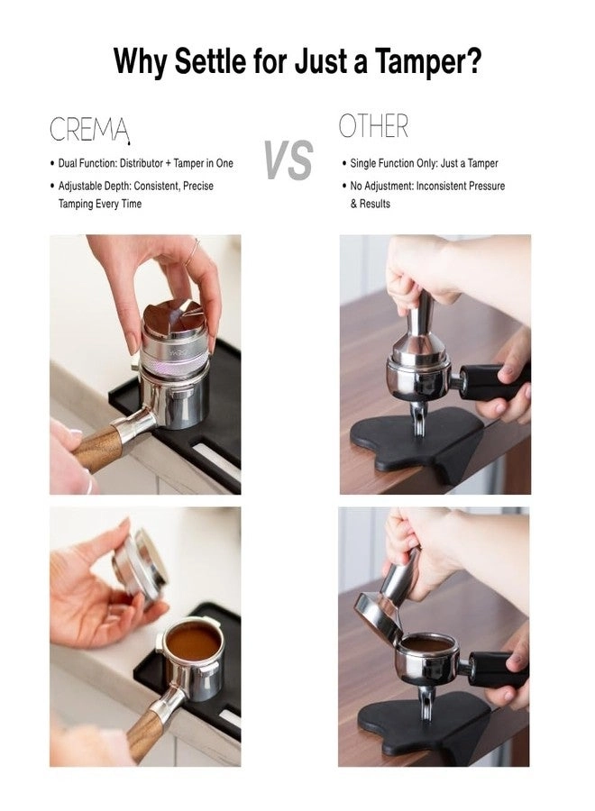51mm Hand Tamper & Coffee Distributor