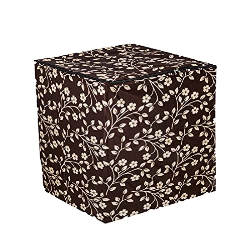 Washing Machine Cover - 6 kg 6.5 kg 7 kg 7.5 kg Brown