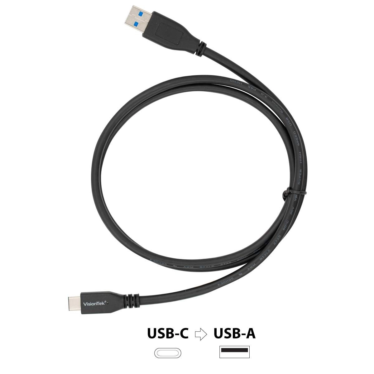 Standard Cable USB-A to USB-C 1m