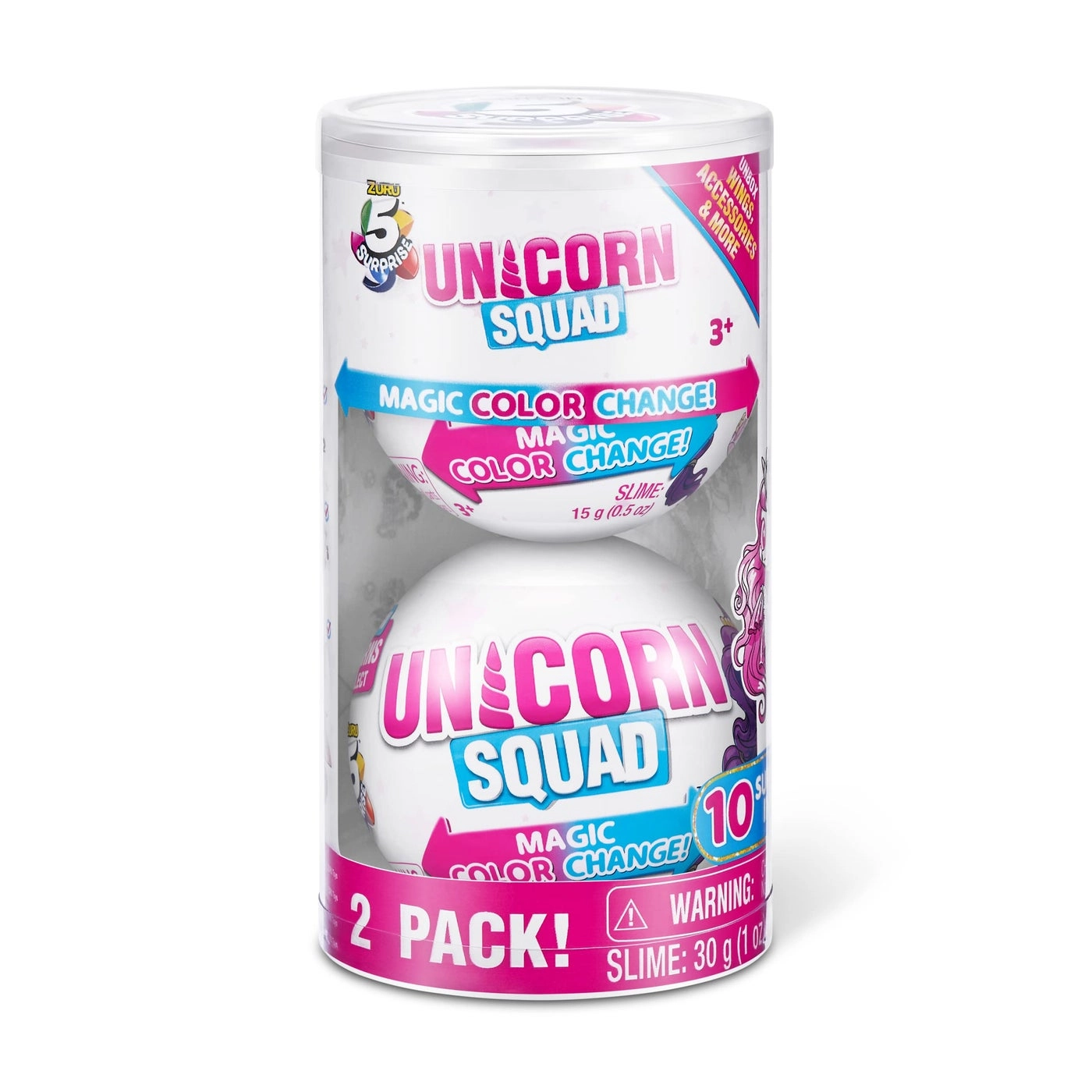 Unicorn Squad Series 7 - Magic Color Change Glowing Fairies 2 pcs