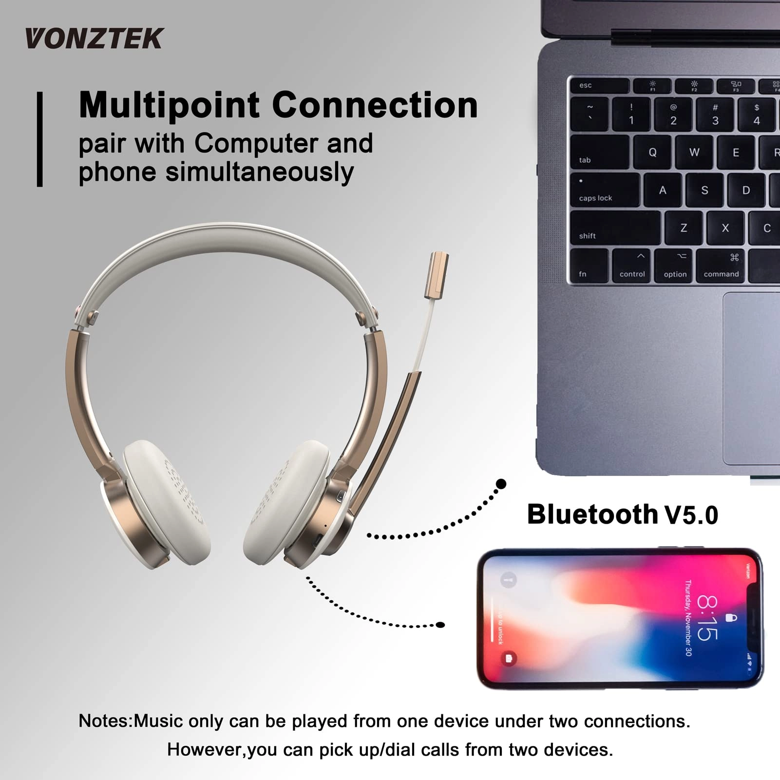 V-BT782-BJ Wireless Headset