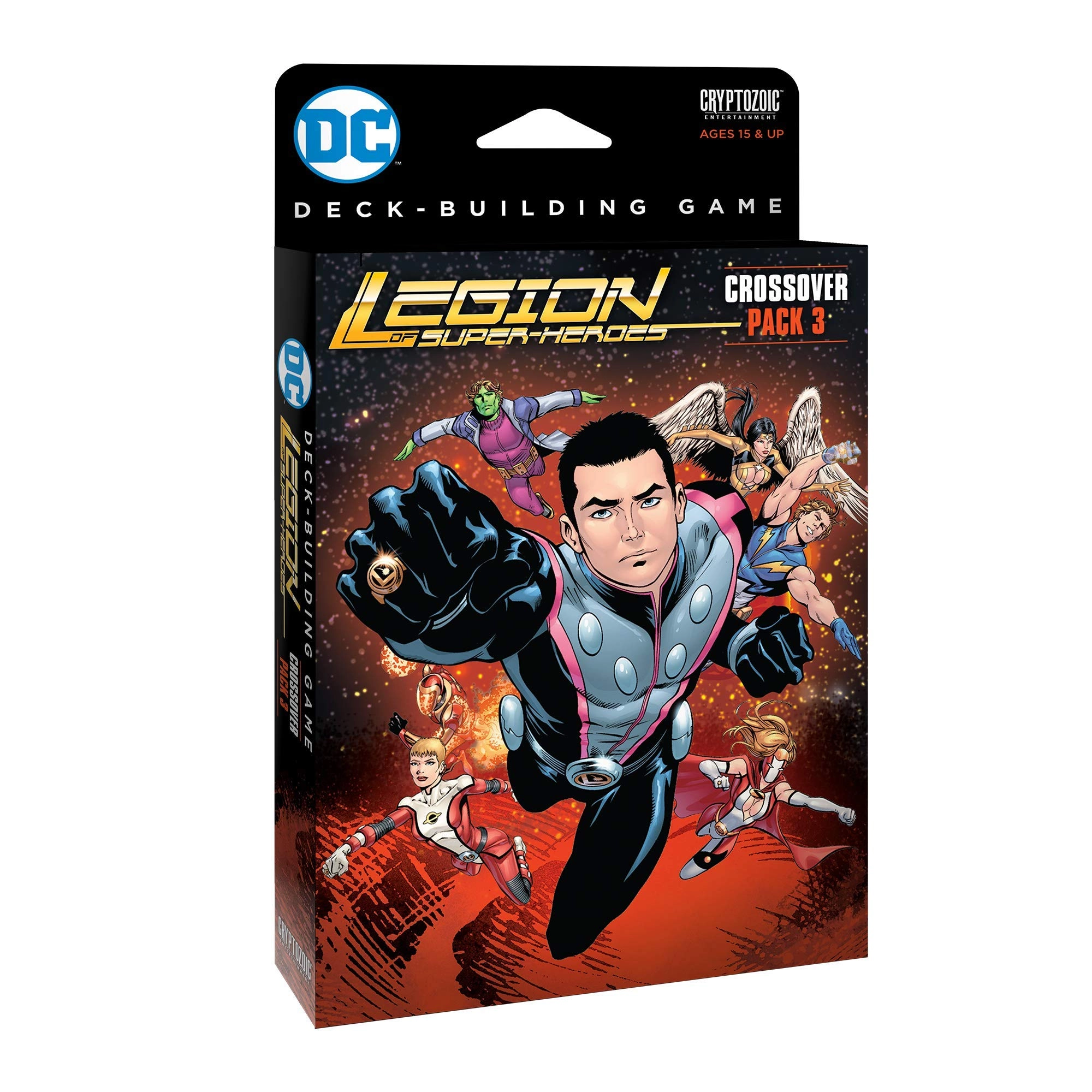 Cryptozoic Entertainment DC Comics Crossover Legion of Super Heroes: Card Game Pack 3