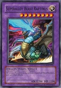 Yu-Gi-Oh! Superalloy Beast Raptinus GLAS-EN042 - 1st Edition