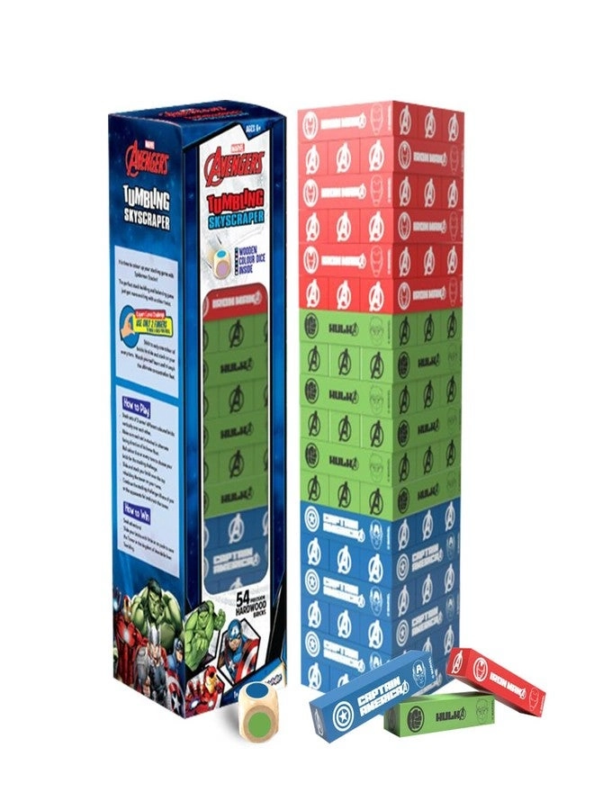 SKOODLE Stackrr Tumbling Tower - 54 pieces