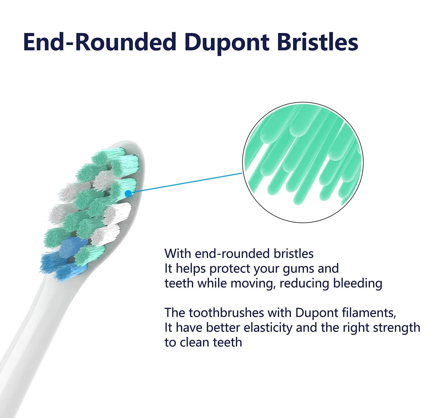 Toothbrush Replacement Heads - 4100 5100 6100 9023 W 10 Pack