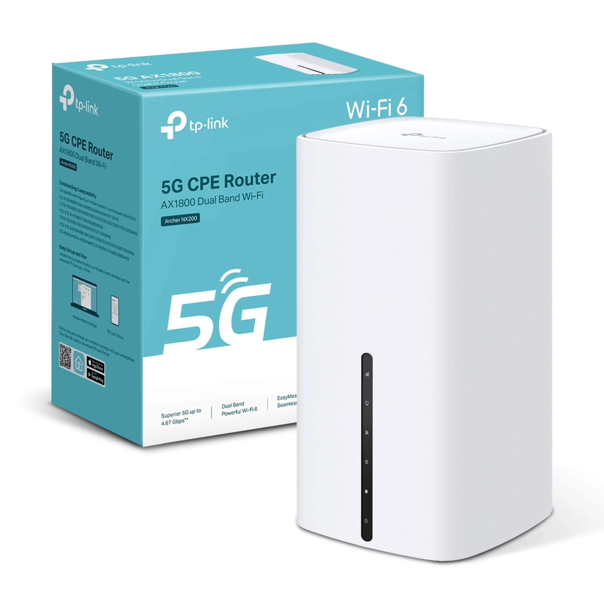 TP-Link Archer NX200 - 5G Wi-Fi 6 AX1800Mbps