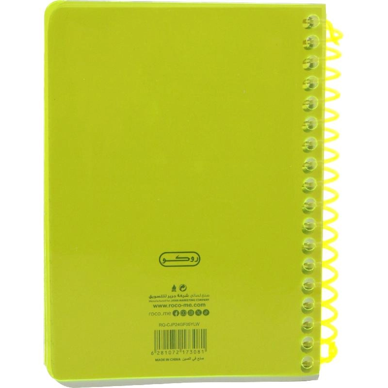 Neon A5 Spiral - Lined 100 Sheets